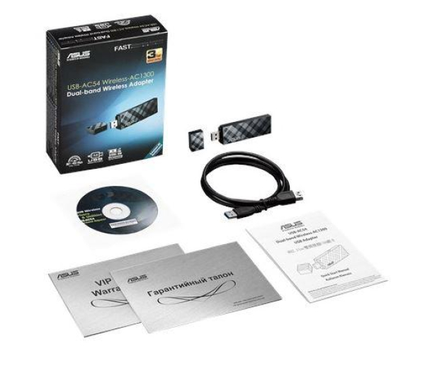 ASUS Karta sieciowa USB-AC54 USB Wi-Fi DualBand AC1300 - 1435946 - zdjęcie 5